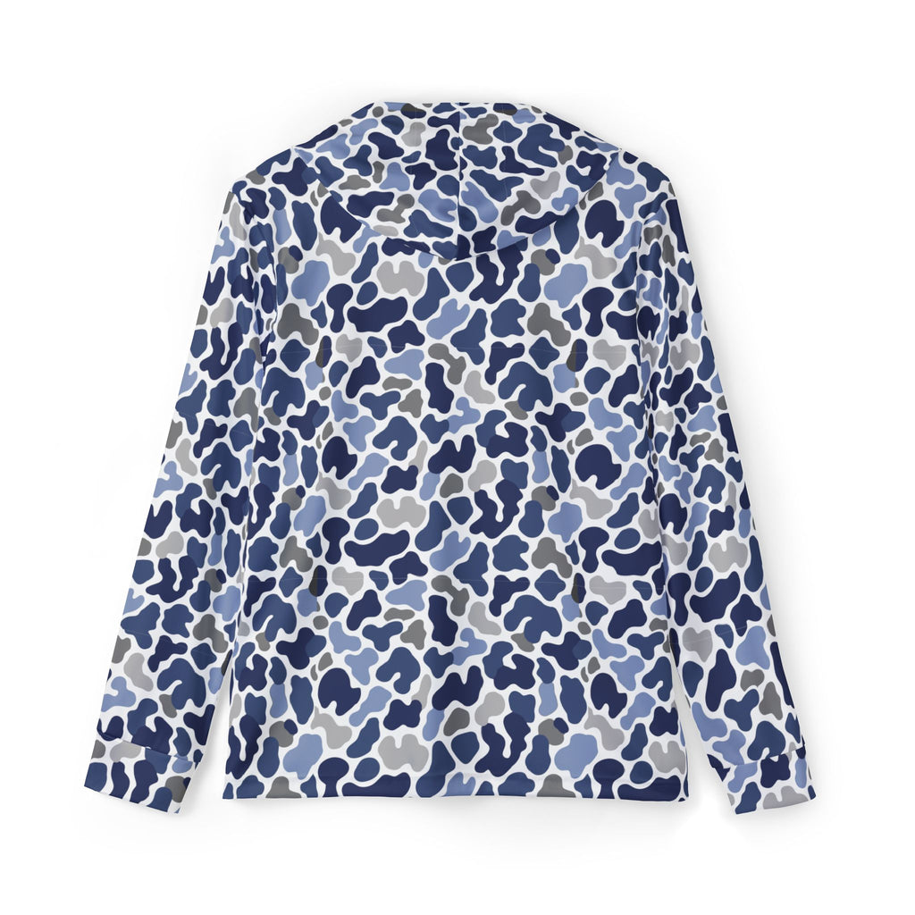 Blue Camo Warmup Hoodie