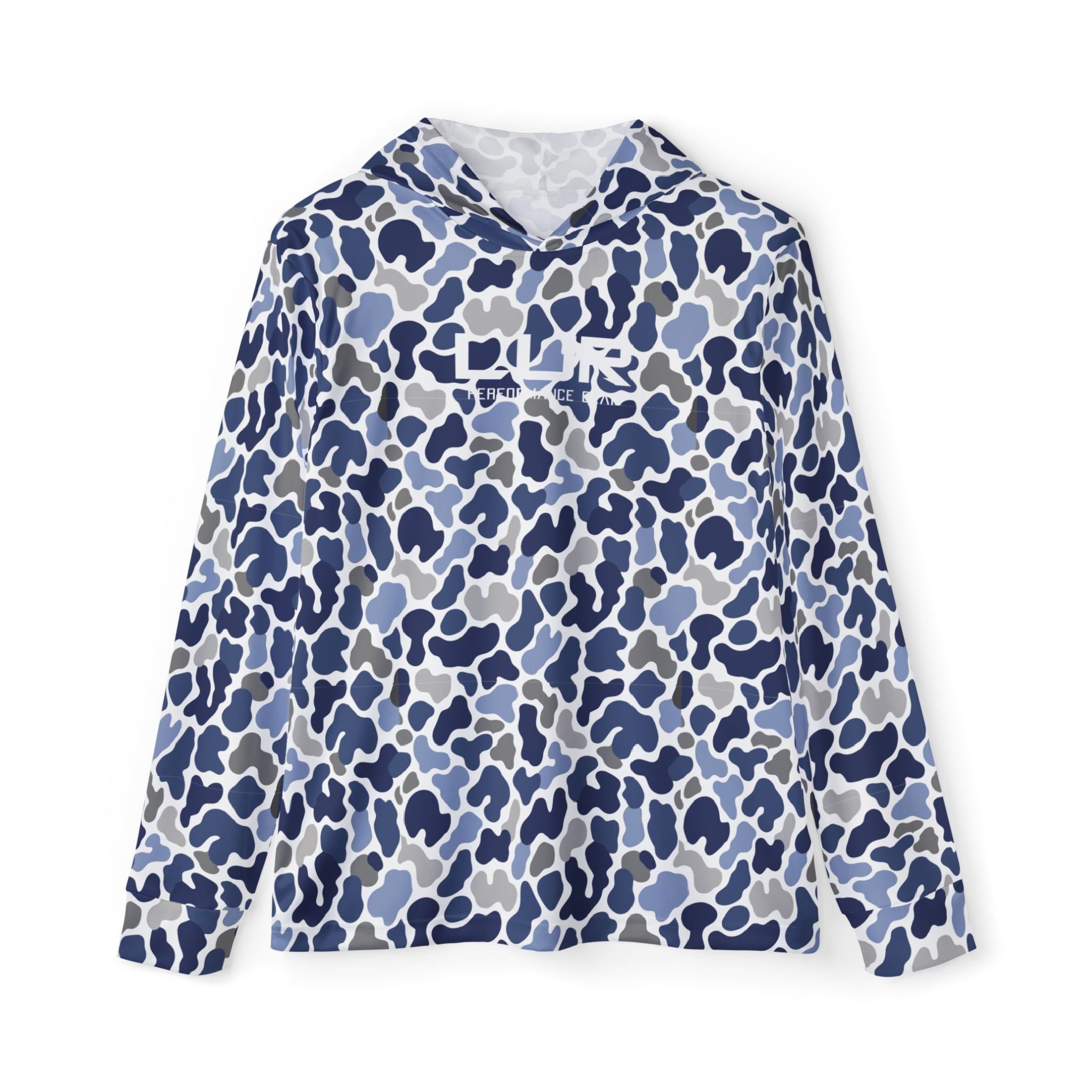 Blue Camo Warmup Hoodie