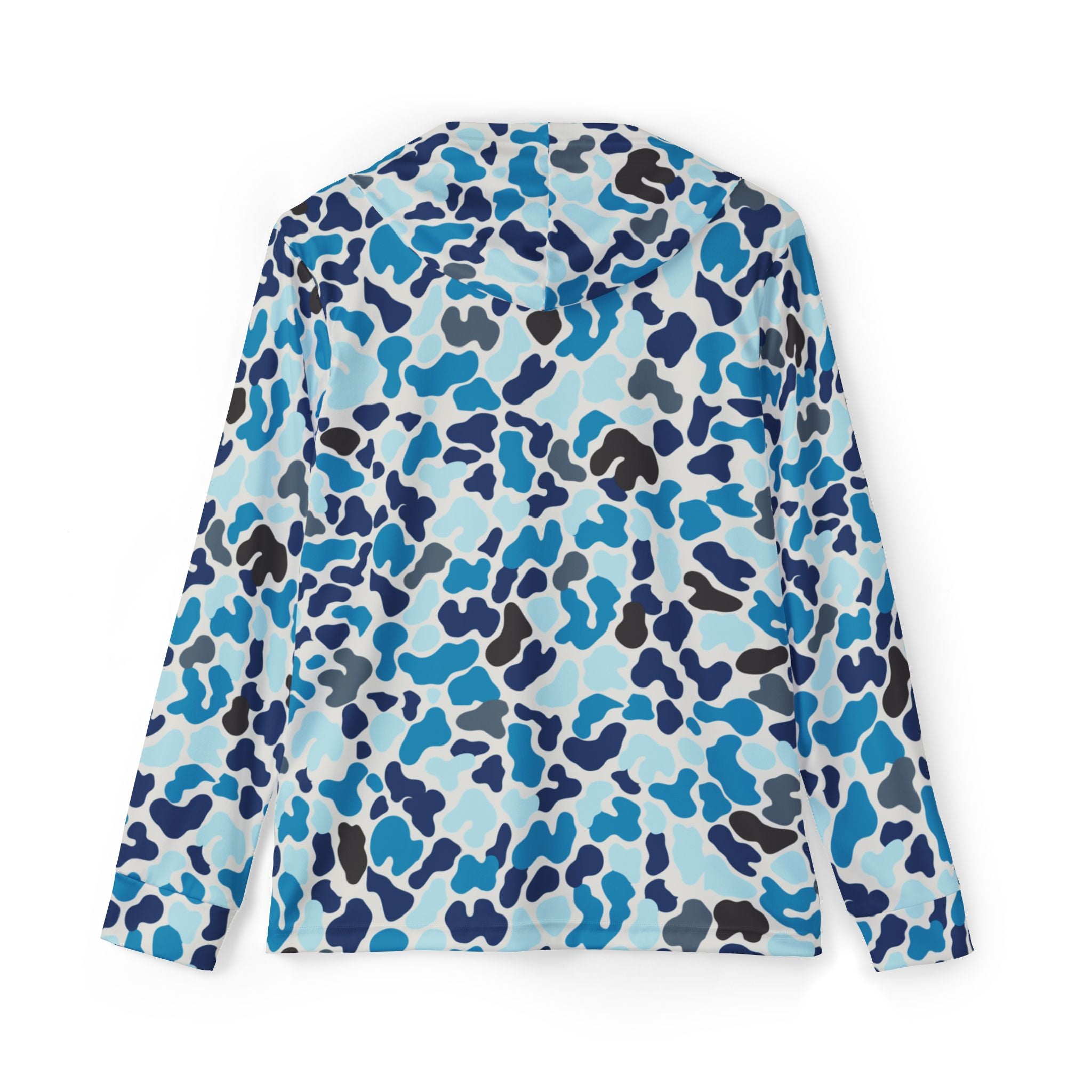 Oceanic Blue Camo Performance Hoodie
