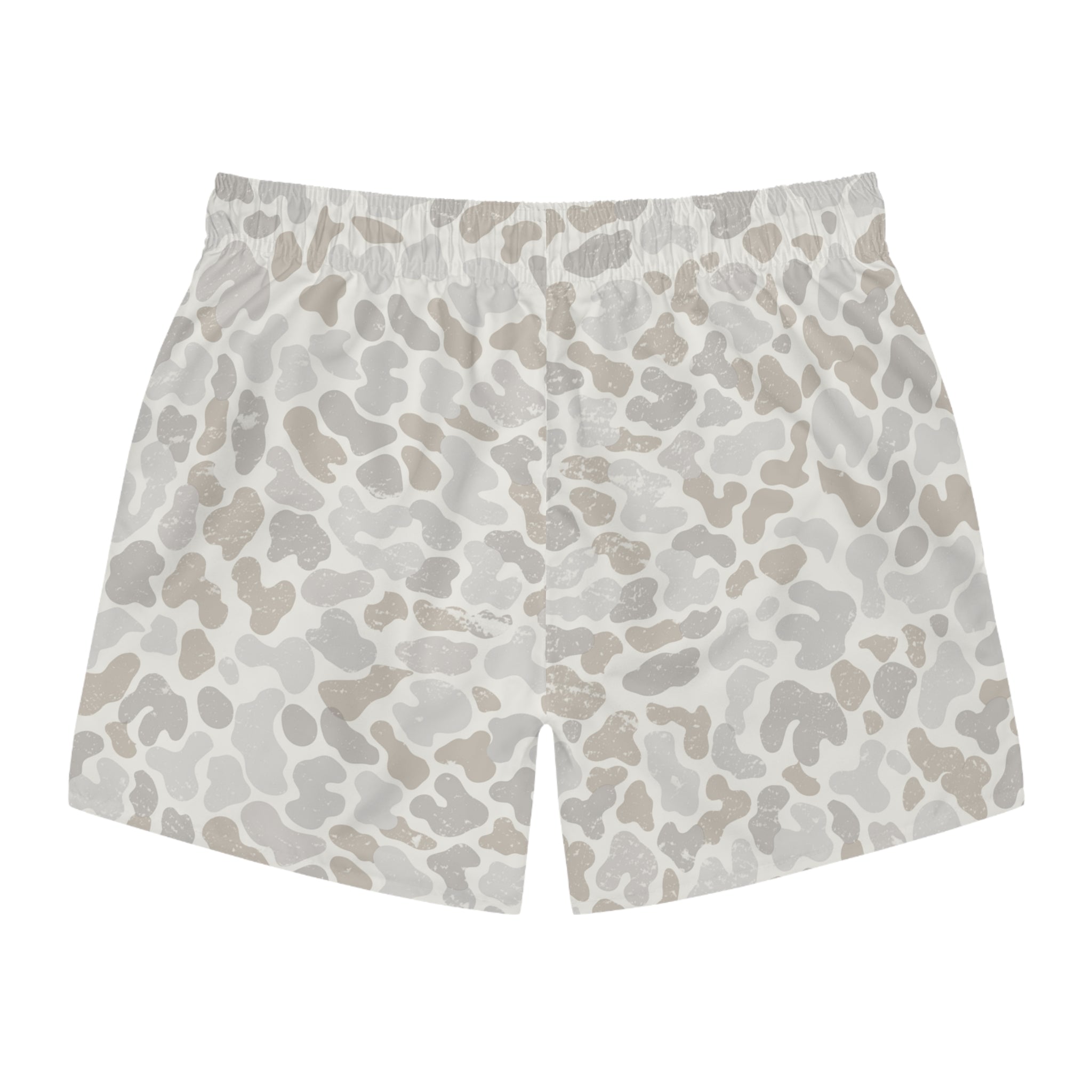 Pale Brown Camo Print SwimFish Water Shorts