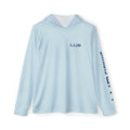 Light Blue 'LUR' Sports Warmup Hoodie — Men's Performance Pullover
