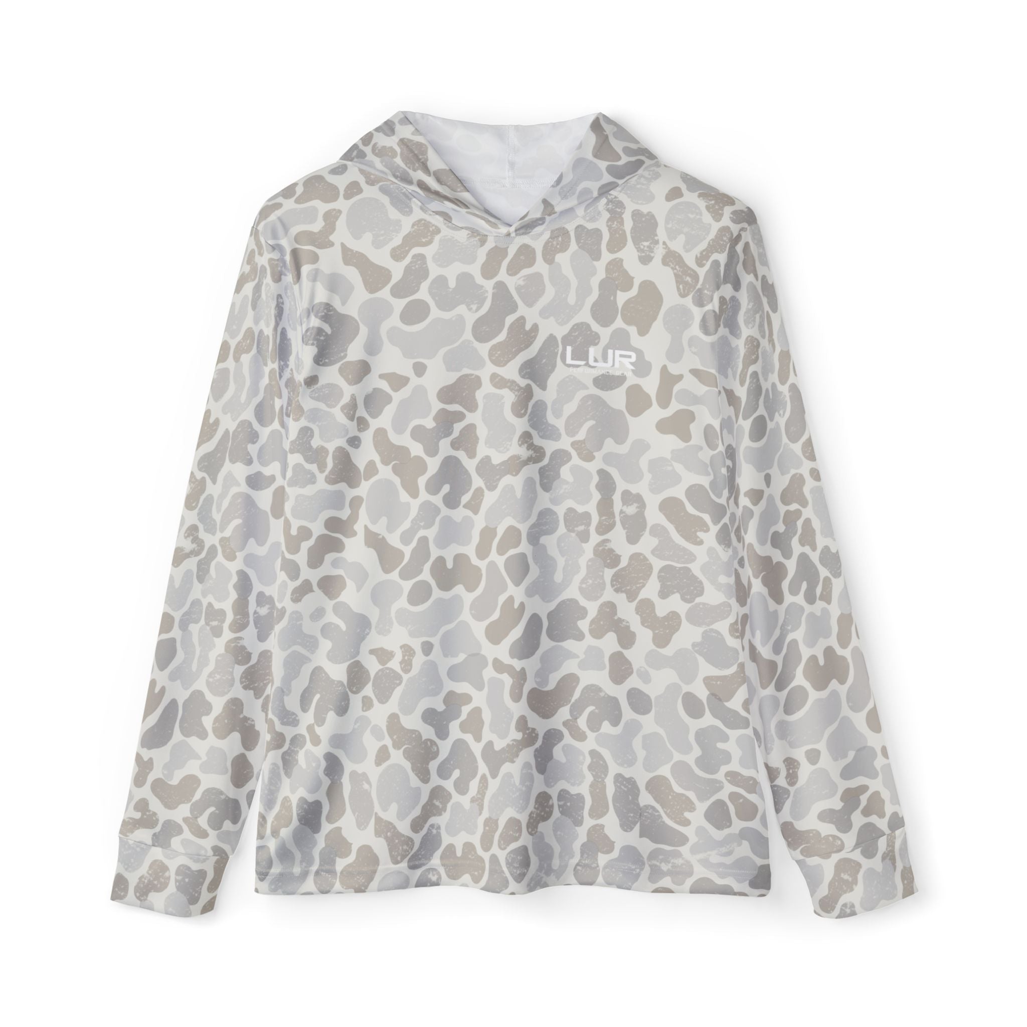 Pale Brown Camo Performance Hoodie